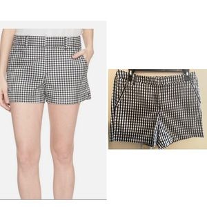 Zac & Rachel Black & White Gingham Shorts | Size 8